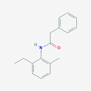 molecular formula C17H19NO B337192 N-(2-ethyl-6-methylphenyl)-2-phenylacetamide 
