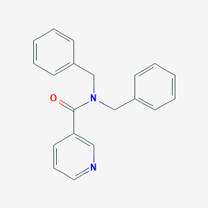 N,N-dibenzylpyridine-3-carboxamide