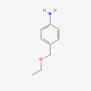 molecular formula C9H13NO B3372021 4-(乙氧甲基)苯胺 CAS No. 859791-59-6