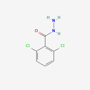 molecular formula C7H6Cl2N2O B3372082 2,6-Dichlorobenzohydrazide CAS No. 867151-44-8