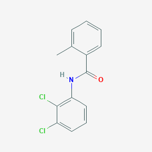 molecular formula C14H11Cl2NO B337215 N-(2,3-dichlorophenyl)-2-methylbenzamide 