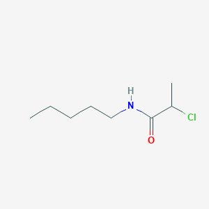 2-chloro-N-pentylpropanamide