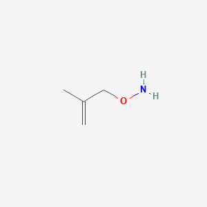 molecular formula C4H9NO B3372236 O-(2-Methyl-allyl)-hydroxylamine CAS No. 88461-17-0