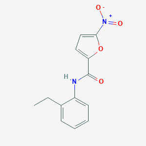 molecular formula C13H12N2O4 B337234 N-(2-ethylphenyl)-5-nitrofuran-2-carboxamide 