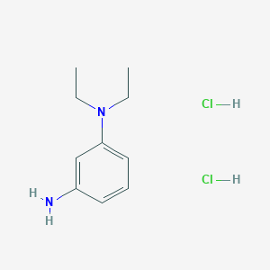 molecular formula C10H18Cl2N2 B3372410 N,N-Diethyl-1,3-benzenediamine Dihydrochloride CAS No. 90266-66-3