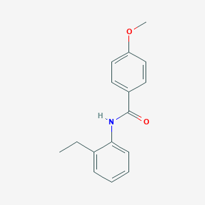 molecular formula C16H17NO2 B337259 N-(2-ethylphenyl)-4-methoxybenzamide 