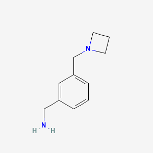 (3-(Azetidin-1-ylmethyl)phenyl)methanamine