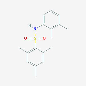molecular formula C17H21NO2S B337270 N-(2,3-dimethylphenyl)-2,4,6-trimethylbenzenesulfonamide 