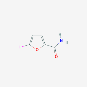 molecular formula C5H4INO2 B3372890 5-Iodofuran-2-carboxamide CAS No. 93104-84-8