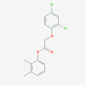 molecular formula C16H14Cl2O3 B337294 2,3-Dimethylphenyl (2,4-dichlorophenoxy)acetate 