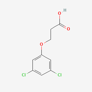 molecular formula C9H8Cl2O3 B3372956 3-(3,5-Dichlorophenoxy)propanoic acid CAS No. 938118-64-0