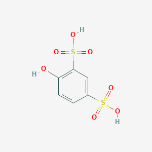 molecular formula C6H6O7S2 B033733 苯二磺酸 CAS No. 96-77-5