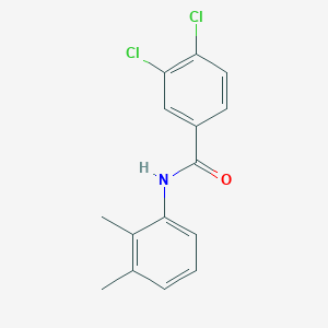 molecular formula C15H13Cl2NO B337335 3,4-dichloro-N-(2,3-dimethylphenyl)benzamide 