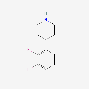 molecular formula C11H13F2N B3373356 4-(2,3-Difluorophenyl)piperidine CAS No. 1004852-69-0