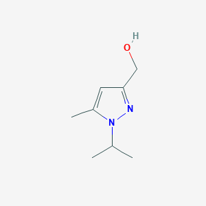 [5-methyl-1-(propan-2-yl)-1H-pyrazol-3-yl]methanol
