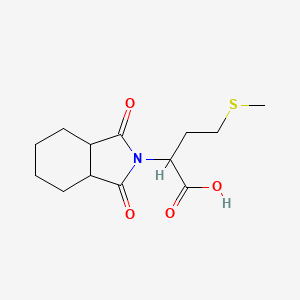 2-(1,3-dioxo-octahydro-1H-isoindol-2-yl)-4-(methylsulfanyl)butanoic acid
