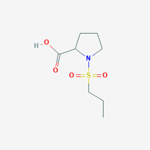 1-(Propane-1-sulfonyl)pyrrolidine-2-carboxylic acid