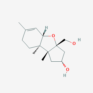 molecular formula C15H24O3 B033737 阿波曲霉醇 CAS No. 104148-45-0