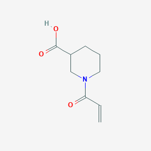 molecular formula C9H13NO3 B3373782 1-(Prop-2-enoyl)piperidine-3-carboxylic acid CAS No. 1016501-29-3