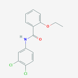 molecular formula C15H13Cl2NO2 B337385 N-(3,4-dichlorophenyl)-2-ethoxybenzamide 