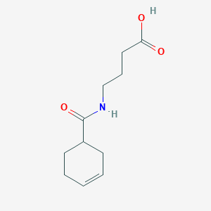4-(Cyclohex-3-en-1-ylformamido)butanoic acid