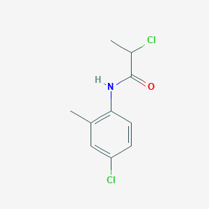 molecular formula C10H11Cl2NO B3373995 2-chloro-N-(4-chloro-2-methylphenyl)propanamide CAS No. 1016852-56-4