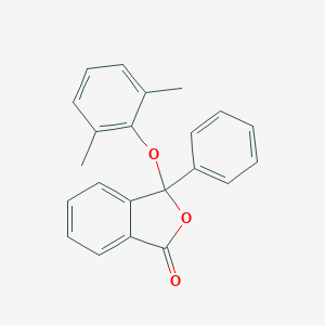 molecular formula C22H18O3 B337401 3-(2,6-dimethylphenoxy)-3-phenyl-2-benzofuran-1(3H)-one 