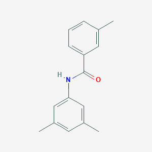 molecular formula C16H17NO B337408 N-(3,5-dimethylphenyl)-3-methylbenzamide 