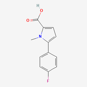 5-(4-fluorophenyl)-1-methyl-1H-pyrrole-2-carboxylic acid