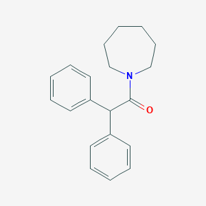 molecular formula C20H23NO B337436 1-(Diphenylacetyl)azepane 