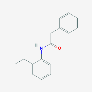 molecular formula C16H17NO B337447 N-(2-ethylphenyl)-2-phenylacetamide 