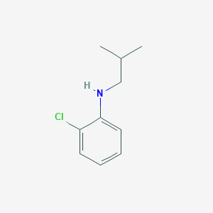 2-chloro-N-(2-methylpropyl)aniline