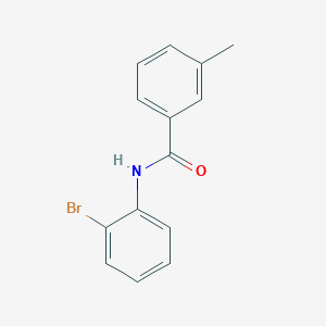 molecular formula C14H12BrNO B337456 N-(2-bromophenyl)-3-methylbenzamide 