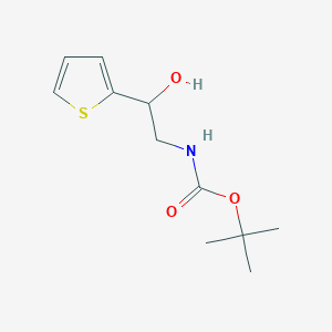 Carbamic acid, [2-hydroxy-2-(2-thienyl)ethyl]-, 1,1-dimethylethyl ester