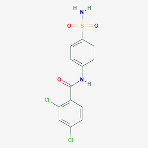molecular formula C13H10Cl2N2O3S B337458 2,4-dichloro-N-(4-sulfamoylphenyl)benzamide 
