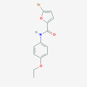 molecular formula C13H12BrNO3 B337459 5-bromo-N-(4-ethoxyphenyl)furan-2-carboxamide 
