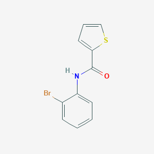 molecular formula C11H8BrNOS B337461 N-(2-bromophenyl)thiophene-2-carboxamide 