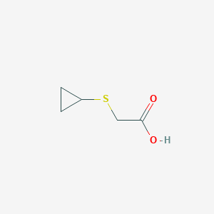 2-(Cyclopropylsulfanyl)acetic acid