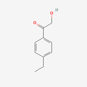 molecular formula C10H12O2 B3374710 1-(4-Ethylphenyl)-2-hydroxyethanone CAS No. 103323-24-6