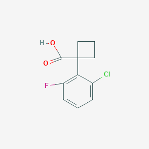 1-(2-Chloro-6-fluorophenyl)cyclobutanecarboxylic Acid