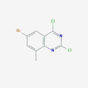 6-Bromo-2,4-dichloro-8-methylquinazoline