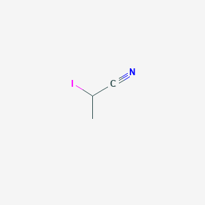 molecular formula C3H4IN B3374786 2-碘丙腈 CAS No. 104024-32-0