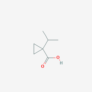 molecular formula C7H12O2 B3374809 1-(Propan-2-yl)cyclopropane-1-carboxylic acid CAS No. 104131-92-2
