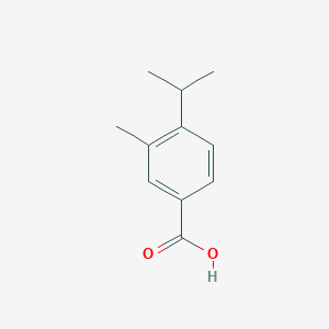 molecular formula C11H14O2 B3374826 3-Methyl-4-(propan-2-yl)benzoic acid CAS No. 104175-29-3