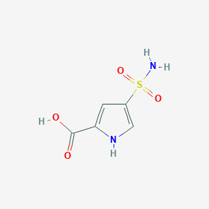 4-sulfamoyl-1H-pyrrole-2-carboxylic acid