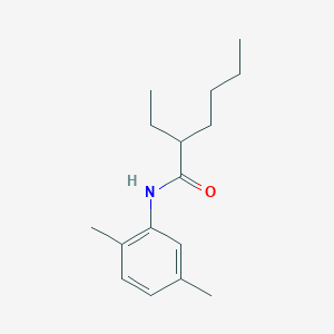 molecular formula C16H25NO B337490 N-(2,5-dimethylphenyl)-2-ethylhexanamide 