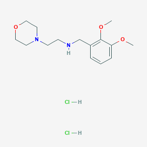 N-(2,3-dimethoxybenzyl)-2-morpholin-4-ylethanamine dihydrochloride