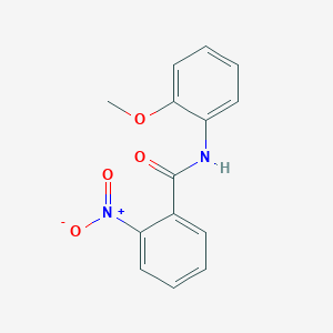 molecular formula C14H12N2O4 B337505 N-(2-methoxyphenyl)-2-nitrobenzamide 