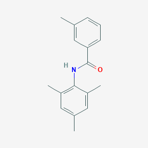 molecular formula C17H19NO B337507 3-methyl-N-(2,4,6-trimethylphenyl)benzamide 