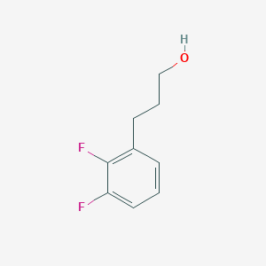 molecular formula C9H10F2O B3375072 3-(2,3-Difluorophenyl)propan-1-OL CAS No. 1057671-38-1